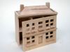 Mini Dolls House - (unpainted)